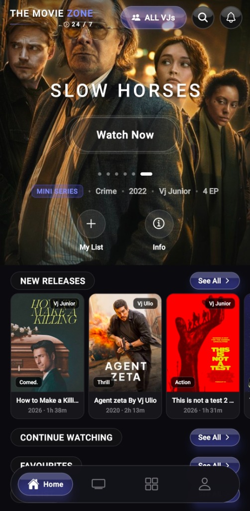 The Movie Zone App Preview